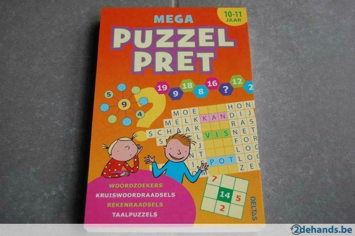 Kinderen-Sudoku-Puzzelen-Spelletjesblok-Vakantieboek-va 6 j, Ophalen of Verzenden, Nieuw