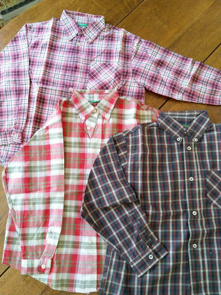 Benetton, Enfants & Bébés, Vêtements enfant | Taille 128, Comme neuf, Garçon, Chemise ou À manches longues, Enlèvement ou Envoi