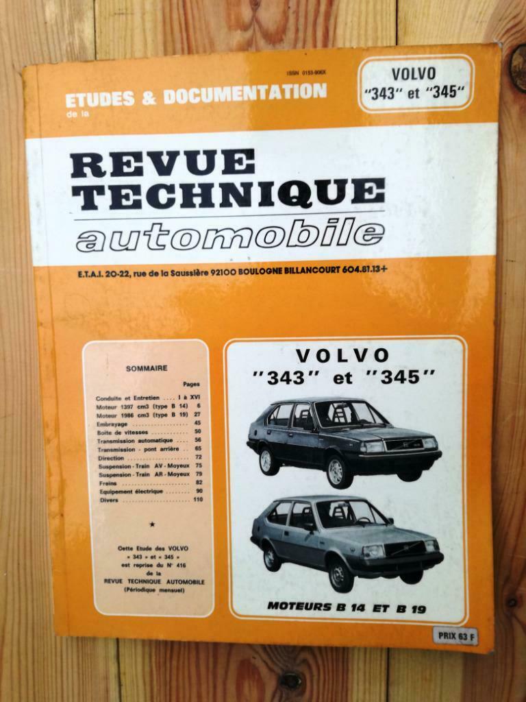 RTA - VOLVO 343 en 345, Boeken, Auto's | Boeken, Ophalen of Verzenden, Gelezen, Volvo