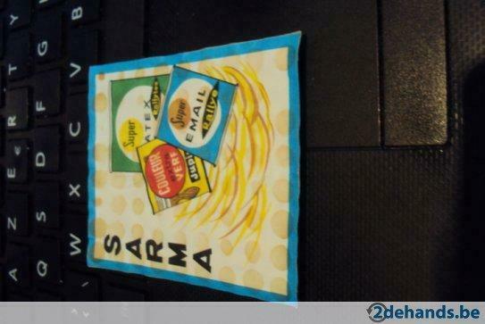 Sarma, Gebruikt, Luciferdoosjes of -merken