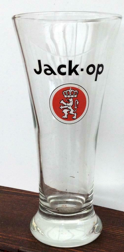 bier brouwerij glas  Jack - Op fluit De Palmboom Werchter, Ophalen of Verzenden, Zo goed als nieuw