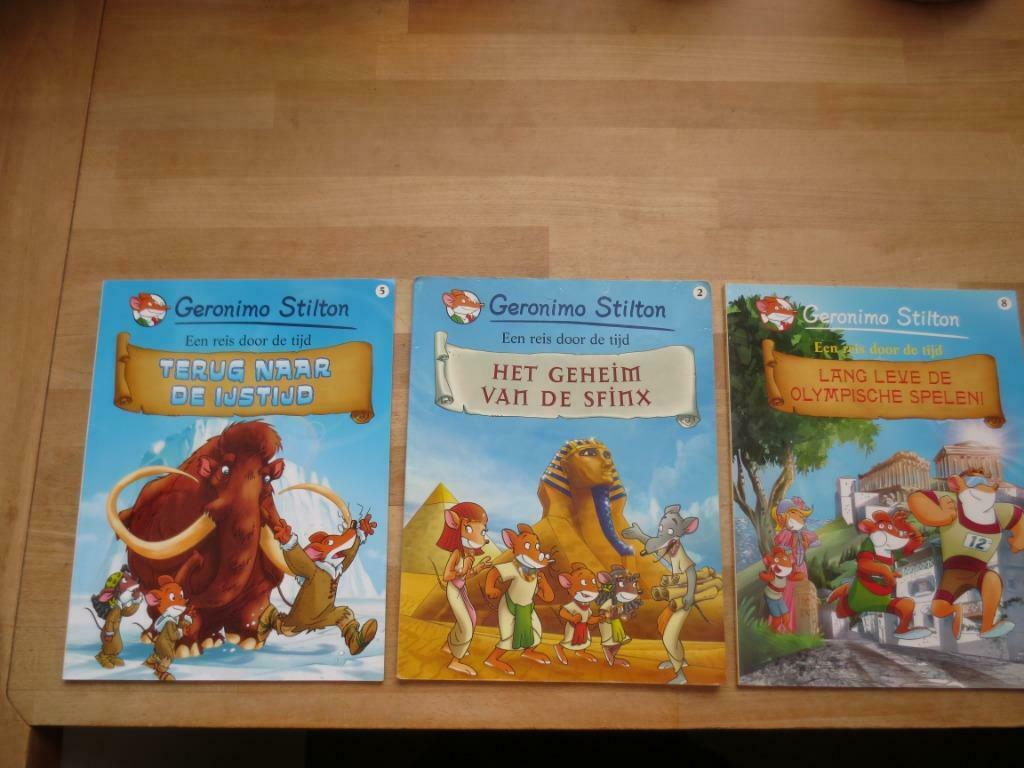 Geronimo Stilton strips deel 2, 5 en 8, Enlèvement ou Envoi, Comme neuf