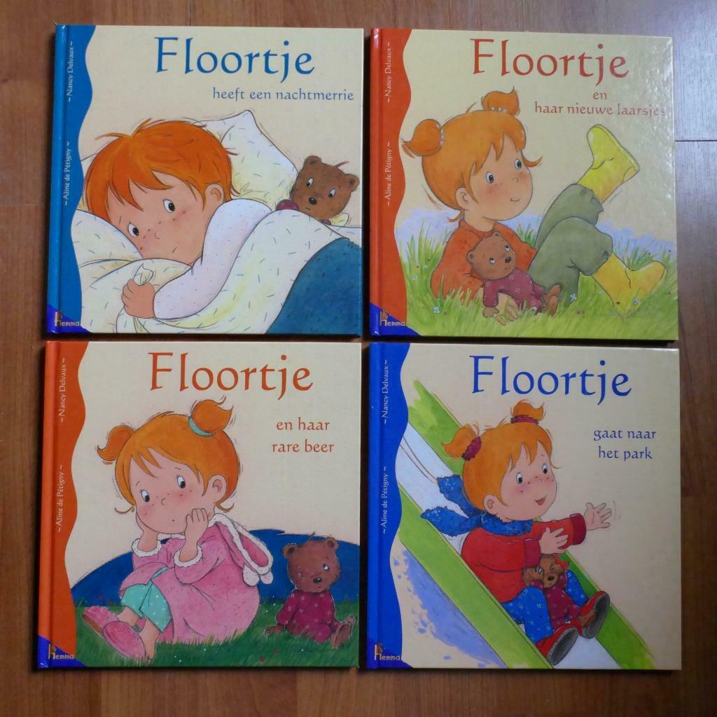 2x Kinderboekenreeks 'Floortje'. Nieuwstaten, Verzenden, Nieuw, 3 tot 4 jaar
