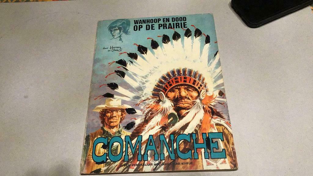 Comanche (#), Gelezen, Hermann greg, Eén stripboek, Ophalen of Verzenden