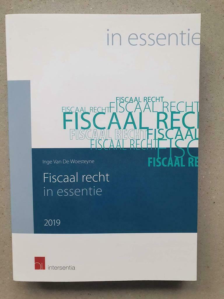 Fiscaal recht in essentie, Inge Van De Woesteyne, Boeken, Ophalen of Verzenden, Nieuw, Hoger Onderwijs, Inge Van De Woesteyne