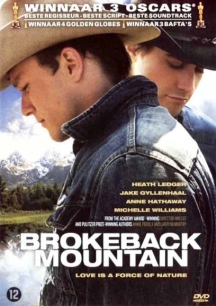 Brokeback mountain, Cd's en Dvd's, Dvd's | Drama, Drama, Vanaf 12 jaar, Ophalen of Verzenden