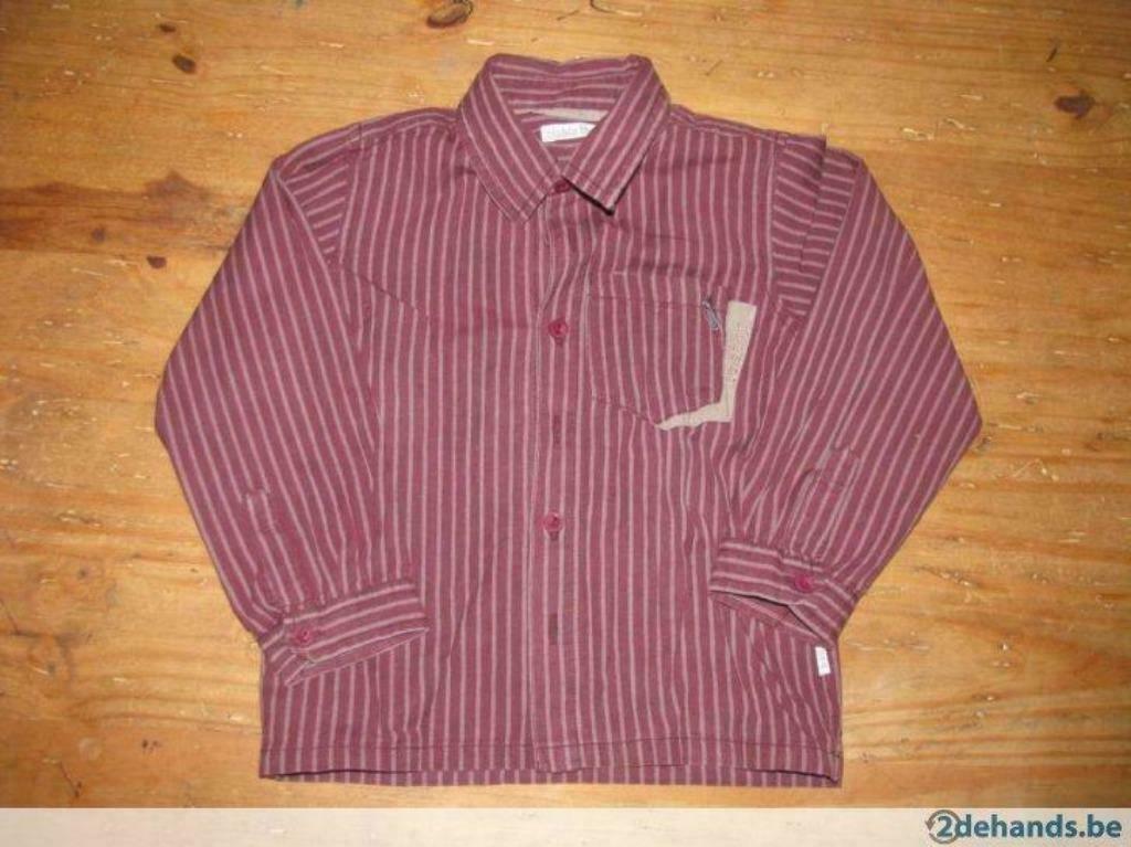 Hemd blablabla maat 92, Ophalen of Verzenden, Gebruikt, Jongen, Overhemd of Blouse