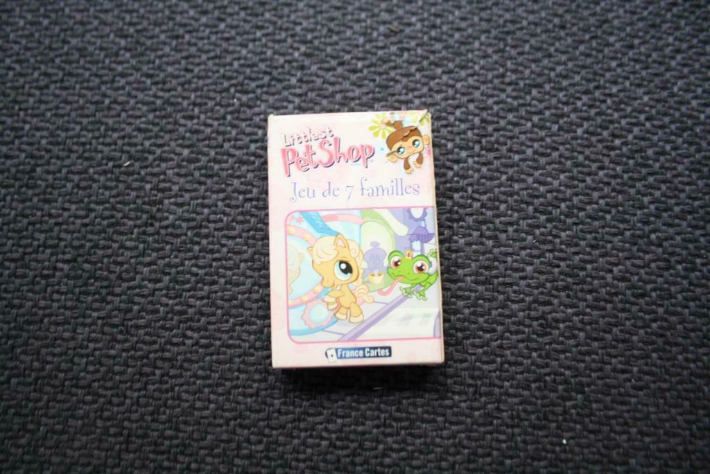 Jeu des 7 familles Petshop (n°2841), Enlèvement ou Envoi, Comme neuf