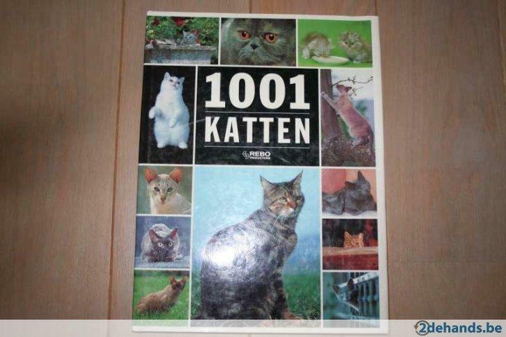 1001 Katten - zéér mooie staat!, Ophalen of Verzenden, Gelezen