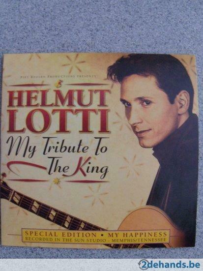 CD Single Helmut Lotti - My Tribute To The King