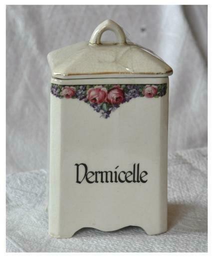 pot a vermicelle faience de wasmuel