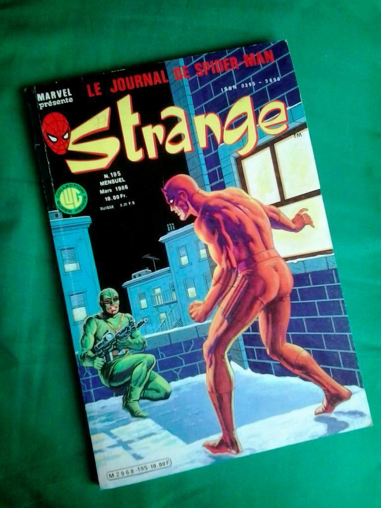 Strange, le journal de Spiderman - n°195 / Mars 1986, Livres, Une BD, Enlèvement ou Envoi, Utilisé