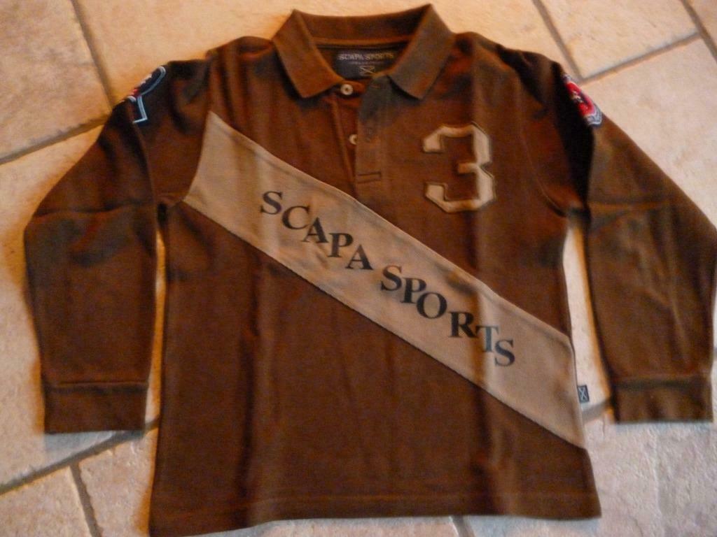 Polo Scapa 8j in perfekte staat (bruine kleur), Enlèvement ou Envoi, Comme neuf, Scapa