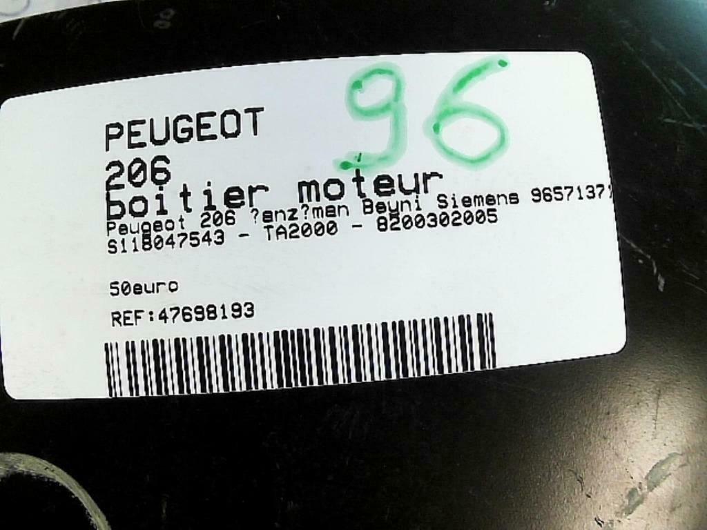 Boitier moteur Peugeot 206 9657137180 - S118047543 (96), Autos : Pièces & Accessoires, Autres pièces automobiles, Enlèvement ou Envoi