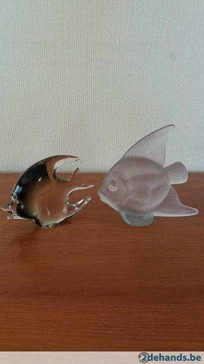 Vissen in glas /  glaskunst, Enlèvement