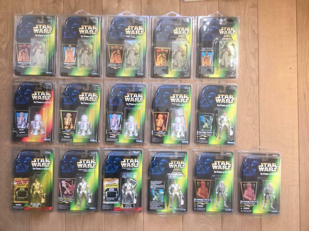 Star wars POTF2 tusken raider R5-D4 hoth rebel soldier luke, Ophalen of Verzenden, Nieuw, Actiefiguurtje