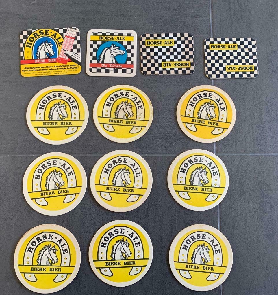 Bierviltjes Horse-Ale, Verzamelen, Biermerken, Ophalen, Gebruikt, Viltje(s), Overige merken
