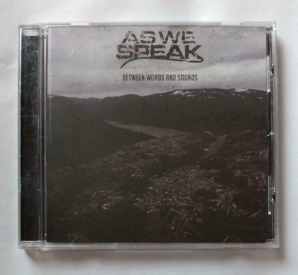 As We Speak: Between Words and Sounds comme neuf, Cd's en Dvd's, Cd's | Hardrock en Metal, Zo goed als nieuw, Ophalen of Verzenden