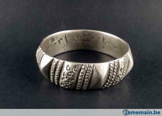 Bracelet argent ancien Maroc, Bijoux, Sacs & Beauté, Bracelets, Neuf, Argent, Argent, Enlèvement