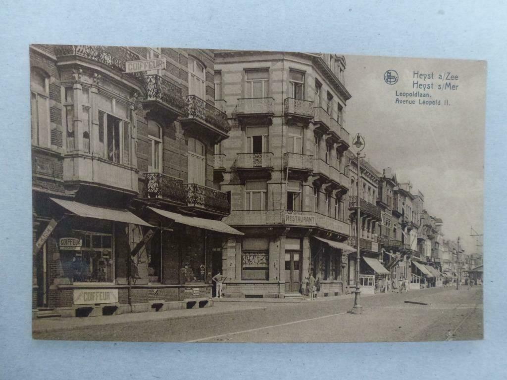 Heist aan Zee  Heyst a/Zee Leopoldlaan, Collections, Envoi, 1920 à 1940, Affranchie, Flandre Occidentale