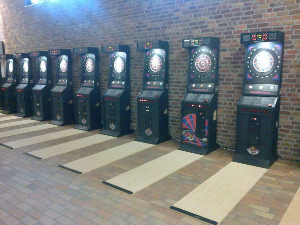 15 x elektronische darts te huur, Ophalen of Verzenden, Gebruikt, Dartbord, Elektronisch