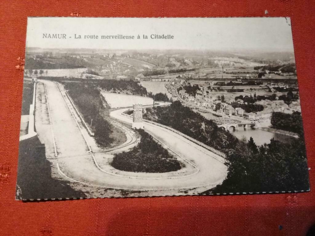 CP Namur La route merveilleuse de la Citadelle, Ophalen of Verzenden, Gelopen