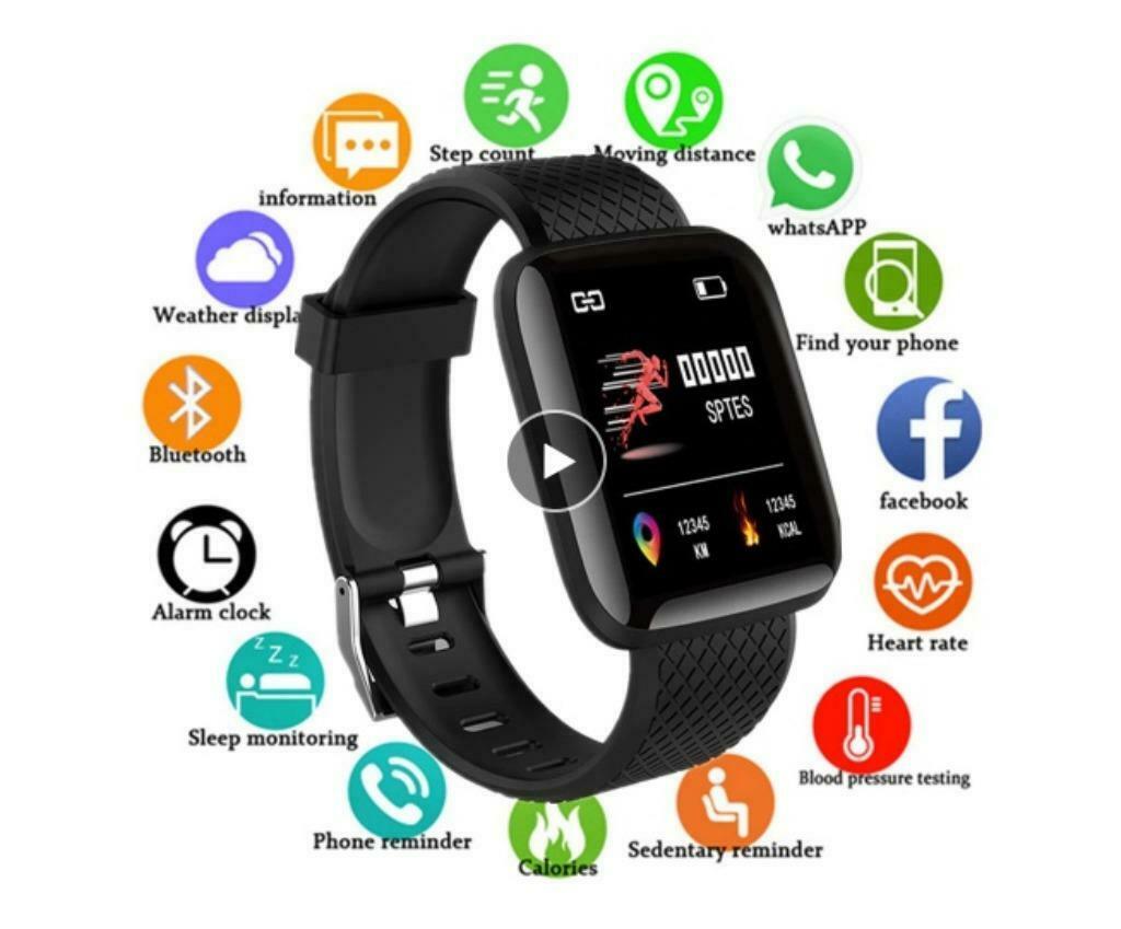 Smartwatch, Envoi, Neuf, Montre-bracelet