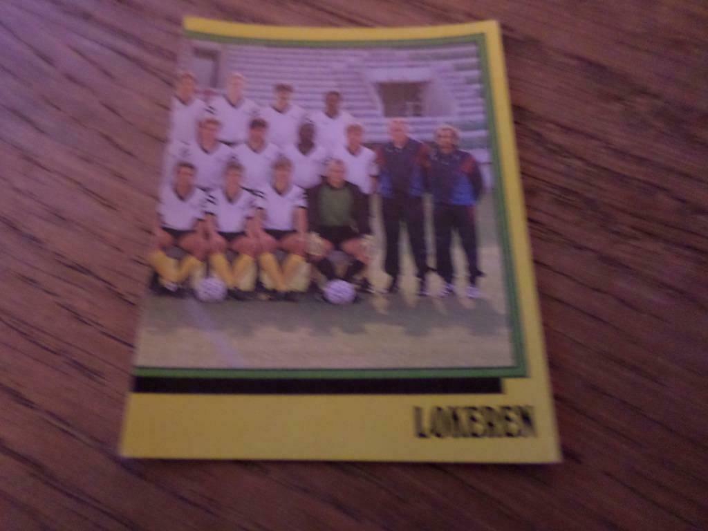 Equipe LOKEREN Panini Football Belgique 91 nº226., Enlèvement ou Envoi, Neuf, Sport