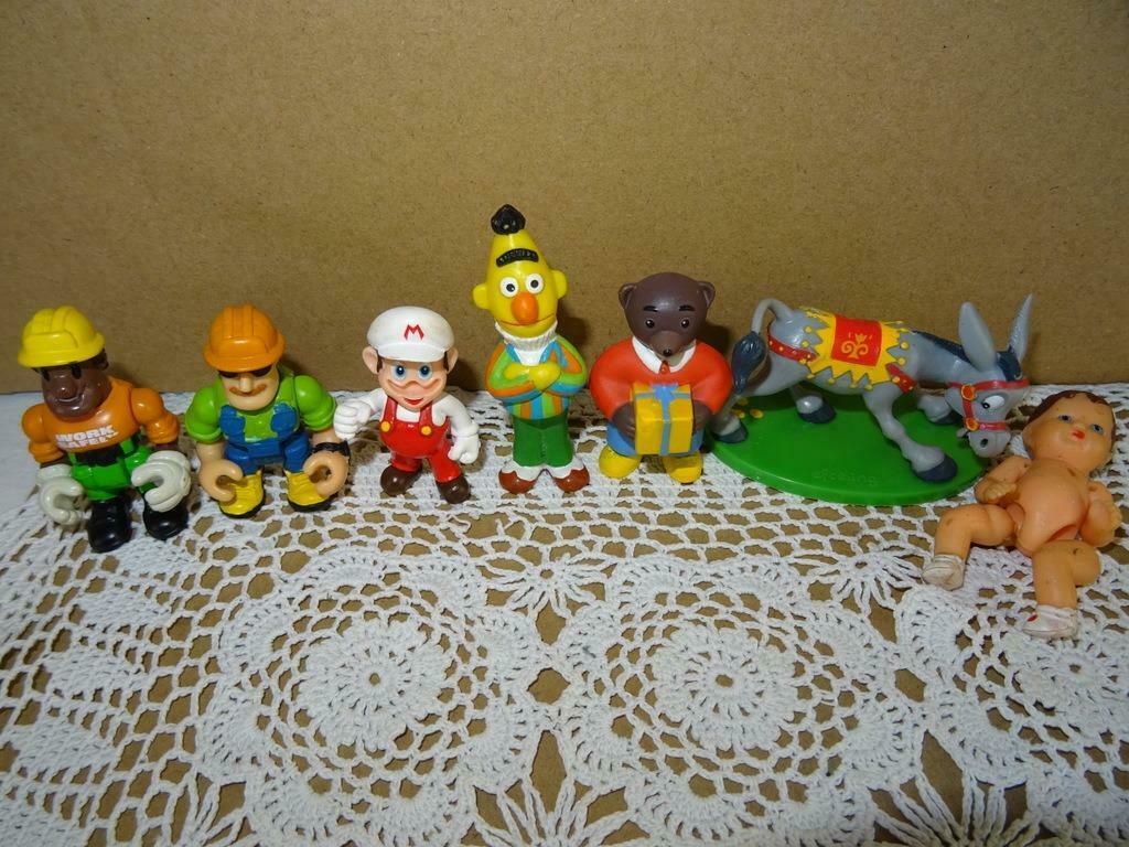 Collectie vintage miniatuur popjes Mario Bert Efteling popje, Verzamelen, Ophalen of Verzenden, Gebruikt