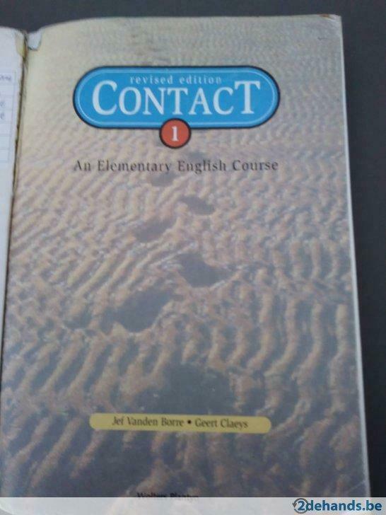 CONTACT 1 an elementary english course, Enlèvement, Utilisé