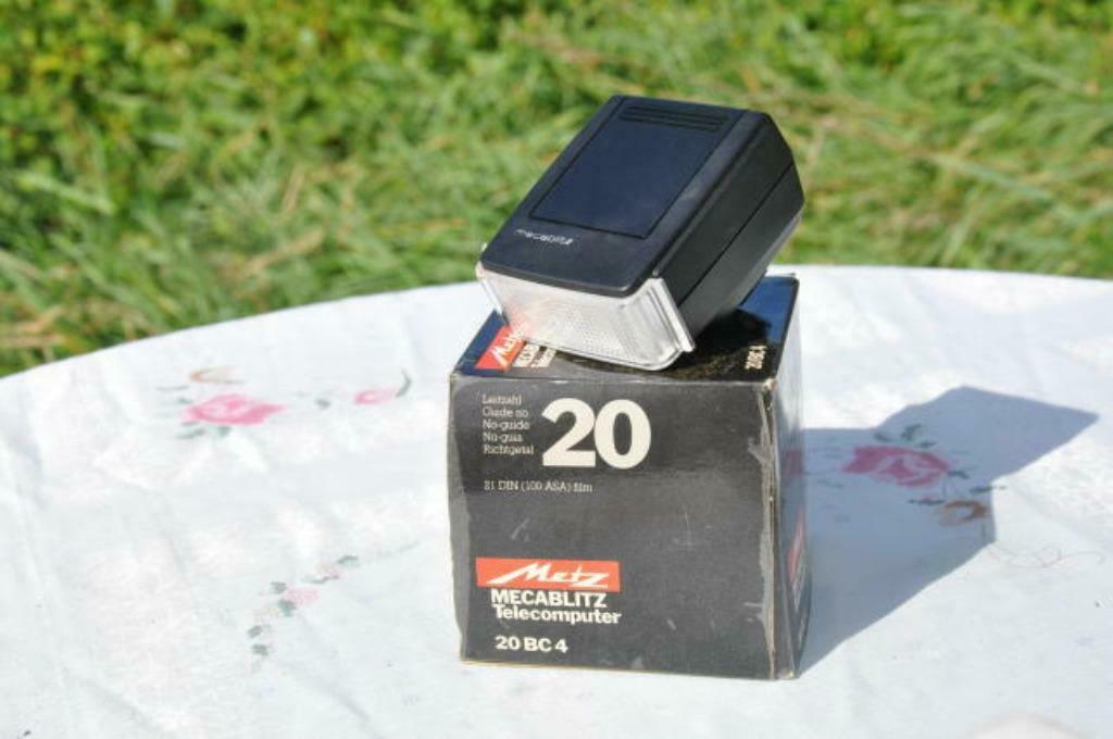 §  flash photo mertz mecablitz telecomputer 20bc4, Enlèvement ou Envoi, Utilisé, Metz