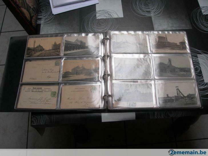 grosse collection,215 cartes postales d'Anderlues, Collections, Enlèvement