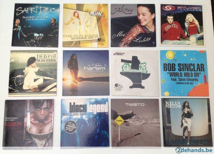 Cd singles verschillende muziek artiesten en groepen, Ophalen of Verzenden