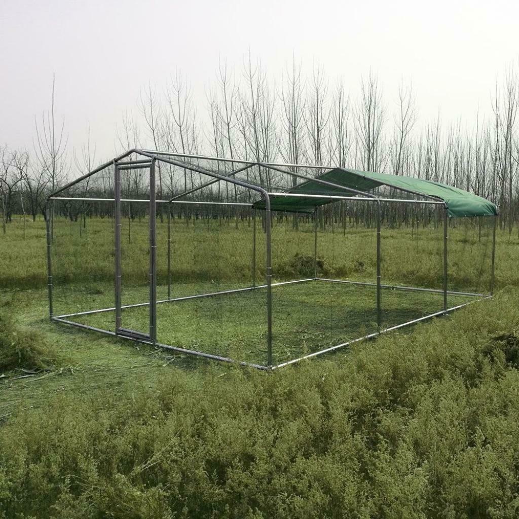 Poulailler 18m² enclos parc poule 6x3x2,25m chatiere voliere, Animaux & Accessoires, Volatiles | Accessoires, Envoi, Neuf, Poulailler