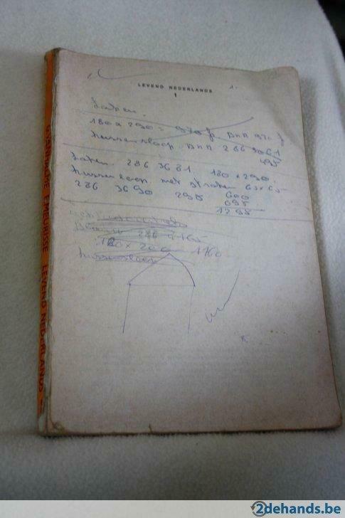 Levend Nederlands 1 – G. Vanhalme, E. Meurisse, Ophalen of Verzenden, Gelezen