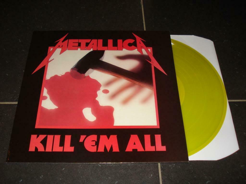 METALLICA - Kill'em All  (vinyle couleur), Enlèvement ou Envoi, Comme neuf