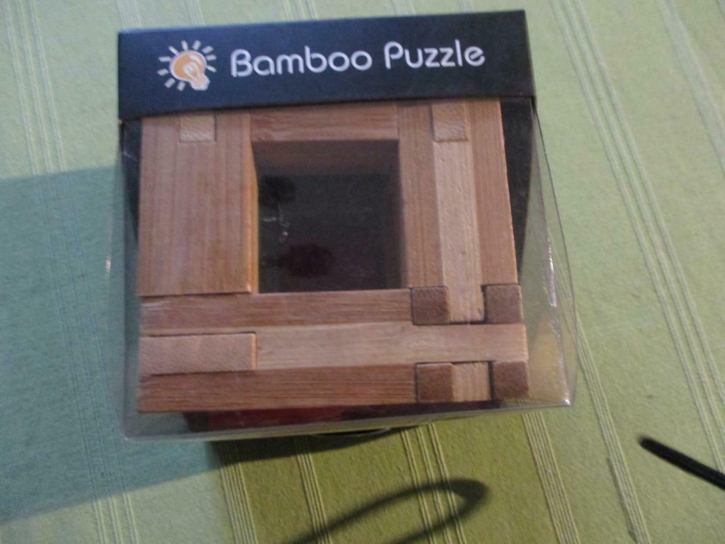 JEU CASSE-TÊTE "BAMBOO PUZZLE"., Enlèvement ou Envoi, Neuf, Construction
