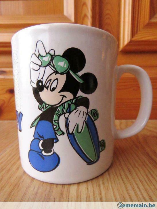 superbe mug tasse mickey hey! de Walt Disney de collection, Zo goed als nieuw, Kop(pen) en/of Schotel(s)