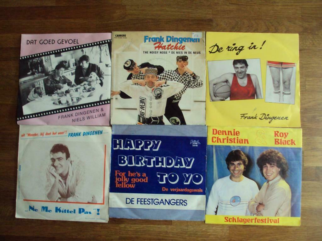 Part 47 - 6 Singeljes van Frank Dingenen & Niels Willliam, , Cd's en Dvd's, Vinyl Singles, Gebruikt, 7 inch, Single, Ophalen of Verzenden