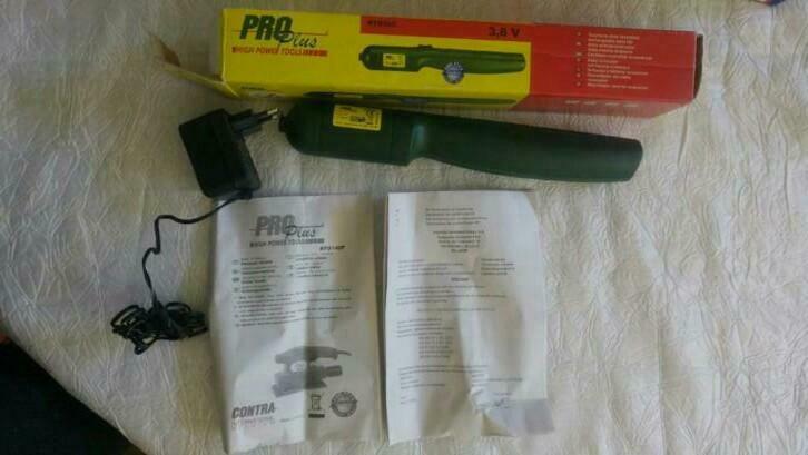 Visseuse sans fil 3.7 v Pro plus contra belgium, Bricolage & Construction, Enlèvement ou Envoi, Comme neuf