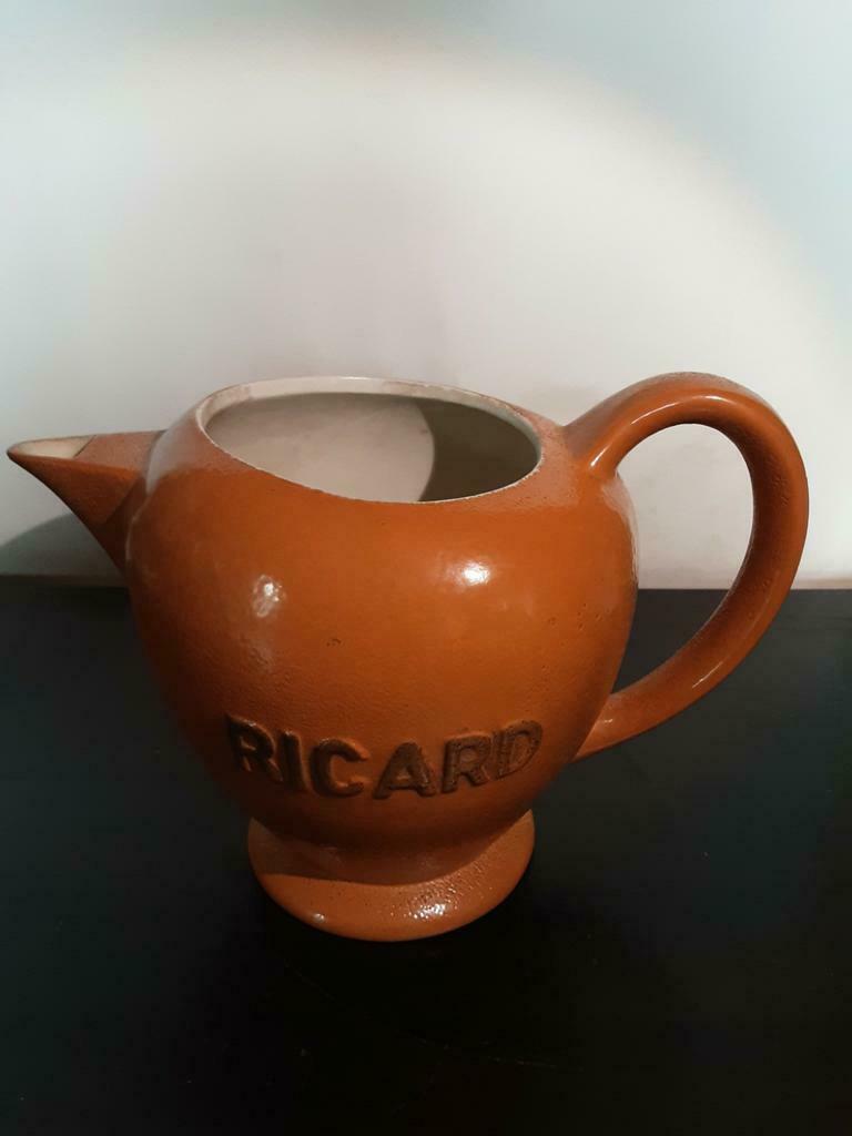Pichet Ricard en Grès, Collections, Enlèvement ou Envoi, Comme neuf, Ustensile