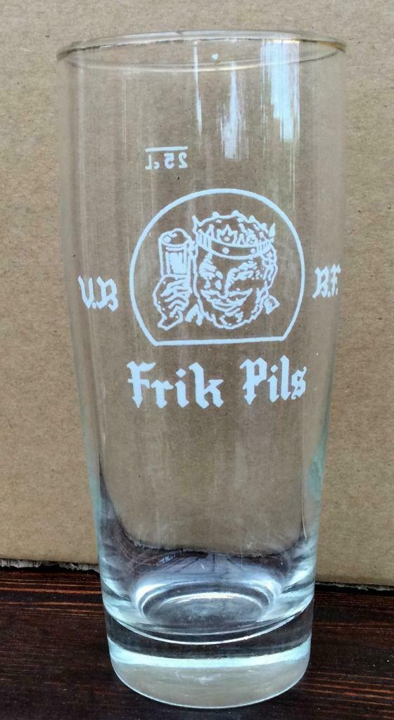 bier brouwerij glas Vlaamse brouwerij Lauwe Frik pils 25cl, Collections, Enlèvement ou Envoi, Comme neuf