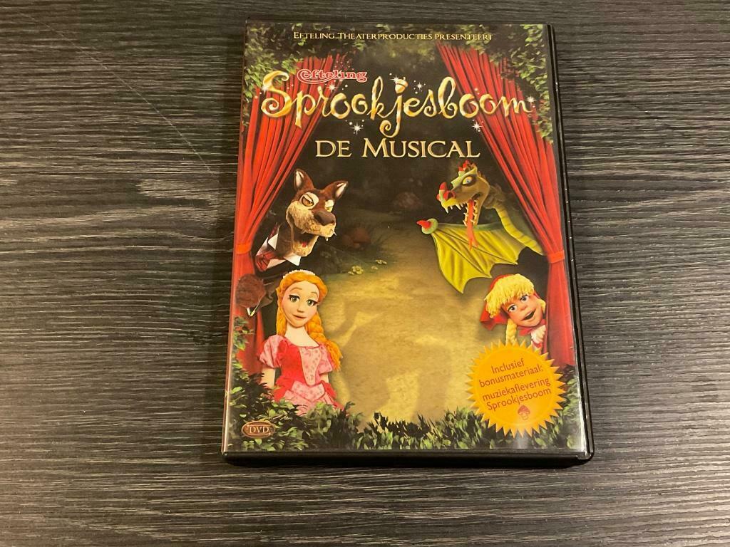 Efteling DVD Sprookjesboom De musical - nieuwstaat, Ophalen of Verzenden, Zo goed als nieuw