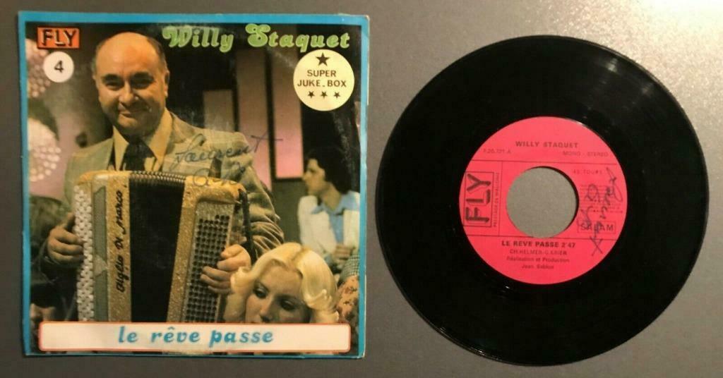 Vinyle de Willy Staquet, CD & DVD, Enlèvement ou Envoi, Utilisé, Autres genres, Single