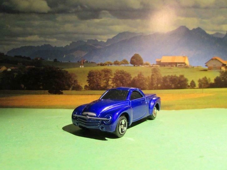 Maisto; Chevrolet SSR, Overige merken, Gebruikt, 1:50 of kleiner, Auto