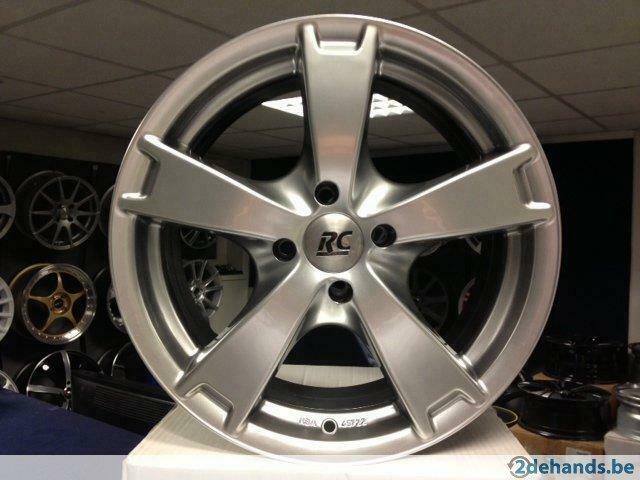 NIEUWE 16 inch 4x100 RC Design aluminium sportvelgenset, Neuf, Enlèvement ou Envoi, 16 pouces, Jante(s)
