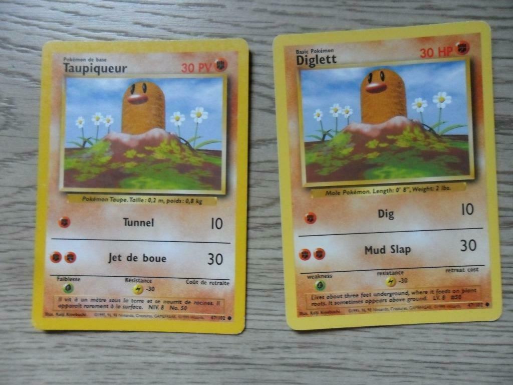Carte - Taupiqueur - 30 Pv - Set De Base, Enlèvement