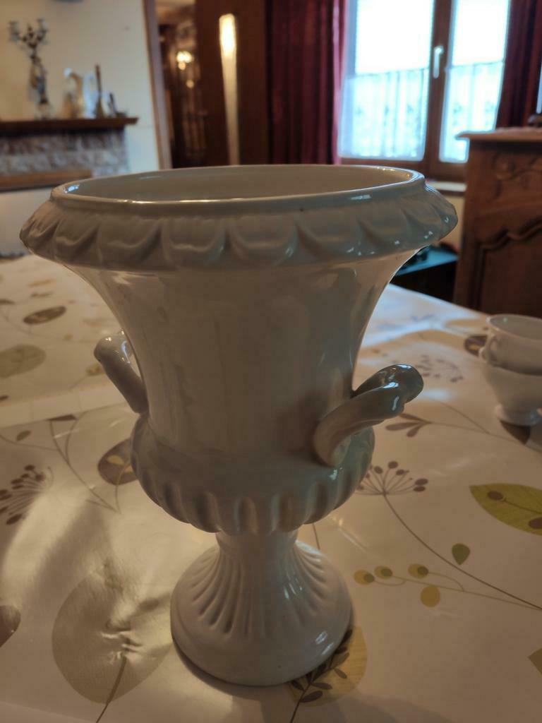 Vase en porcelaine blanche d Andenne, Antiek en Kunst, Ophalen of Verzenden