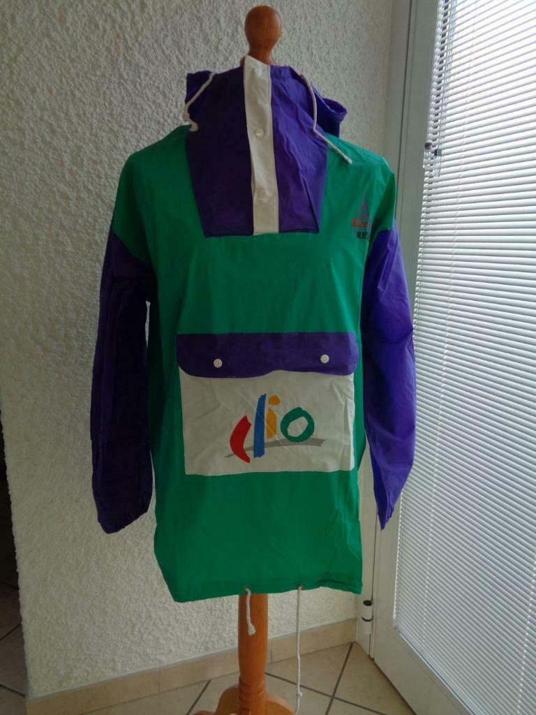 K-Way parka Renault Clio. Vintage. Taille L. Unisex., Vêtements | Femmes, Enlèvement ou Envoi, Comme neuf, Vert