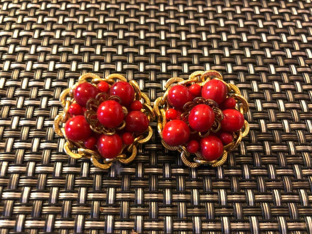 Boucles d’oreilles vintage a clips, Bijoux, Sacs & Beauté, Utilisé